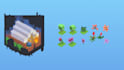 create minecraft style models and art  for your mod