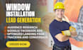 generate window installation leads window repair and tinting website