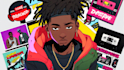 create dope cartoon album and mixtape covers