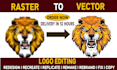 recreate, redo, resize, edit refresh, remake, rebrand, refine, fix logo or image