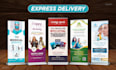 design roll up, retractable banner, yard sign, billboards