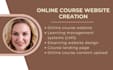 create online course website, design elearning website, or do course migration