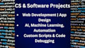 assist with computer science and software engineering projects
