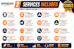 create amazon product listings, variation, seo and fix amazon listing issues