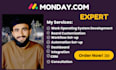 do project management with monday com and monday CRM expert