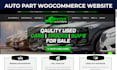 build automotive woocommerce website auto part website auto part store