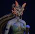 model detailed 3d character statues for printing