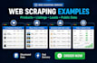 build a custom web scraper for websites and data extraction
