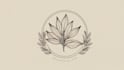 create a hand drawn, botanical, bohemian, feminine logo