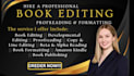 developmental edit, proofread and beta reader for fiction, memoir, children book