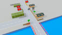 low poly 3dmodel, building in blender