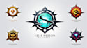 design awesome rpg fantasy or sci fi logo for you