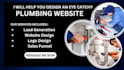 plumbing website electrician website handyman website construction website