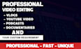 do professional youtube video editing
