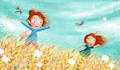 children story book illustration, children story book illustration