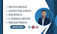 create wordpress website design or redesign website
