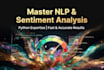 do nlp text analysis and sentiment analysis in python