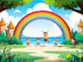 design children and cartoon include background illustrations