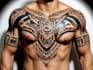 create a profesional tribal tattoo design