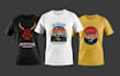 create custom tshirt design and prepare for screen print
