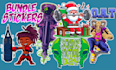 draw an bundle stickers in hand drawn style