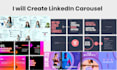 design carousels for instagram and linkedin on canva