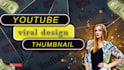 create a professional and unique youtube thumbnail