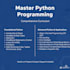 be your python programming expert tutor