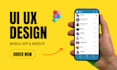 do ui ux design, figma website design, figma ui ux, website ui ux, app design