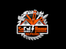 make artistic home repair logo with satisfaction guaranteed