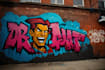 draw any graffiti mural wall art or banner