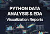 do python data analysis, eda and visualization report