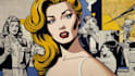 draw pop art or roy lichtenstein style