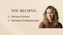 be fantasy, sci fi, ya fiction ghostwriter, write progression, litrpg, isekai