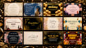 design birthday , party and wedding invitation card