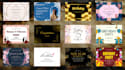 design birthday , party and wedding invitation card