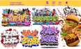 create a professional digital graffiti custom