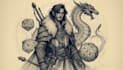 draw dnd character art or oc character art