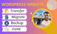backup, copy, move or migrate your wordpress site from one location to another
