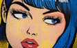 draw pop art or roy lichtenstein style