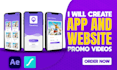 do app promo, presentation videos and app explainer video or preview