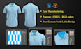 create print pattern golf polo t shirt design within 24 hours