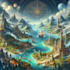create a medieval or fantasy map art for you