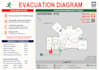 create evacuation diagram as per australian standard