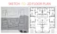 autocad conversions, convert sketch, PDF to dwg, and 2d floor plans