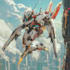 do a mecha robot art of your choice