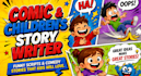 comic book writer children story book writer children joke comedy script writing