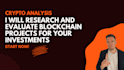 analyze your crypto investment ideas