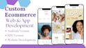 build mobile app, advanced ecommerce app like amazon, ebay, walmart