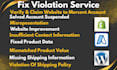 fix the google merchant center suspension